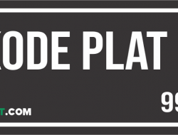 Kenapa Tidak Ada Pelat Nomor C di Indonesia?