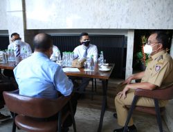 Bertemu Walikota Danny, PHRI Siap Terapkan Disiplin  PPKM Darurat Level IV