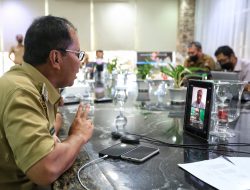 Virtual Bersama Merdeka.Com Danny-Fatma Paparkan Makassar Recover Dan Isolasi Apung
