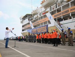 Persiapan Launching 2 Agustus, Pemkot Gelar Simulasi Akhir Isolasi Apung di KM Umsini