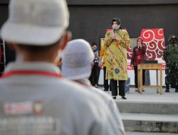 Indira Yusuf Ismail Motivasi Paskibraka : Tetap Jaga Imunitas