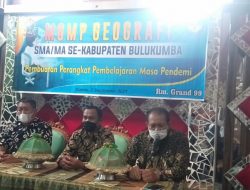 Selesai Diklat BDK, Guru Geografi MAN 1 Bulukumba Diseminasi di Forum MGMP