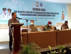 Seminar Hasil Naskah Akademik dan Norma Perseroda, Sekda Kota Makassar Apresiasi Kinerja Balitbangda