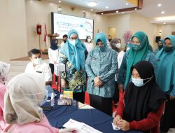 Gebyar Vaksinasi TP PKK Kec Panakkukang, Target 300 Vaksin