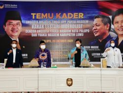 Lestari Moerdijat Bakar Semangat Kader NasDem di Sulsel, Bicara Target 2024 hingga Penanganan Covid