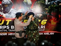 Wali Kota Danny Hadiri Syukuran Peringatan HUT Ke 76 Korps Brimob Polda Sulsel
