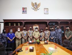 Wali kota Danny Terima Kunjungan Courtesy Call  Taruna AAL  Tingkat ll Angkatan 69