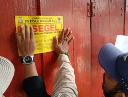 Tiga Kali Dapat Surat Peringatan dan Tidak Ditanggapi, Sejumlah Lods di Pasar Sambung Jawa Akhirnya Disegel
