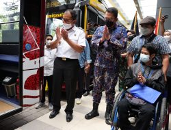 Kemenhub Sebut Progres BTS di Makassar Terbaik, Janji Support Konstruksi