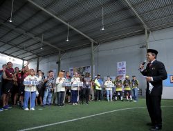 Liga Futsal Eratkan Silaturahmi Angkatan 80 Smansa Makassar, Wali Kota Danny:Utamakan Solidaritas