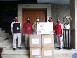 Terima Donasi Masker Ace Hardware, Danny:Mari Bersama Perangi Covid