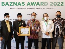 Baznas Award 2022, Wali Kota Danny Raih Penghargaan