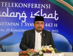 Pemerintah Menetapkan 1 Syawal 1443 H Jatuh Pada 2 Mei 2022
