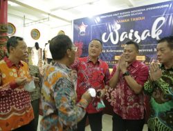 Ramah Tamah Hari Raya Waisak, Wali Kota Danny Gagas Pembangunan Religius Park