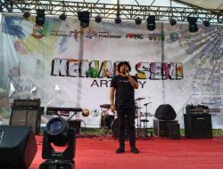 Tampil Sederhana , Kadispar Makassar Buka event Kemah Seni Art Day