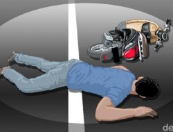 Tabrak Truk Parkir Pinggir Jalan, Pemotor di Parepare Tewas Ditempat