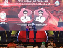 Naik Satu Tingkat, Makassar Raih Penghargaan Kota Layak Anak Kategori Nindya