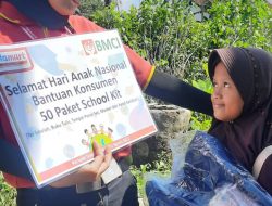 Sambut Hari Anak Nasional, Konsumen Alfamart Bagikan Donasi Perlengkapan Sekolah