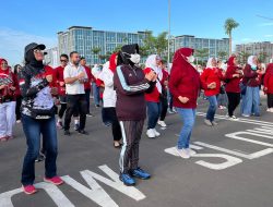 Indira Jusuf Ismail Lepas Peserta Run to End TB, Ajak Masyarakat Jadikan Makassar Kota Sehat