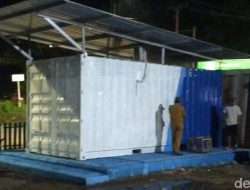 17 Kantor Lurah Dibawah Naungan Pemkot Makassar Bermasalah, Kantor Pindah Ke Kontainer