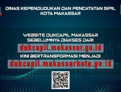 Tampil dengan Domain Baru, Layanan KTP-El Online Sudah Bisa Diakses Warga Makassar