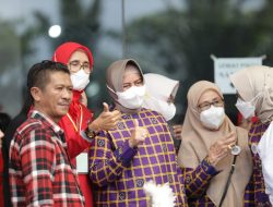 Bunda PAUD Lepas Peserta Pawai dan Drum Band TK se-Kota Makassar