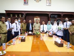 Tim Robotik MTsN 1 Makassar Akan Berlaga di Malaysia, Sowan ke Wali Kota Danny