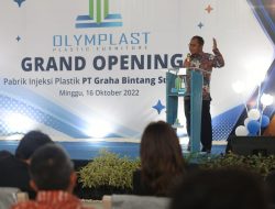 Grand Opening Pabrik Injeksi Plastik PT Graha Bintang Sumaindo, Danny Harap Kehidupan Pelaku Bank Sampah Lebih Hidup