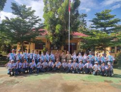 Resmi Dilantik Oleh Kepala Sekolah, Osis SMKN 5 Barru Siap Menjalankan Tugas