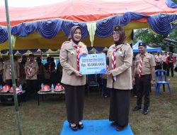 Buka Lomba Tingkat II Kwartir Ranting Tallo di Lakkang, Fatmawati Rusdi Beri Pesan Ini