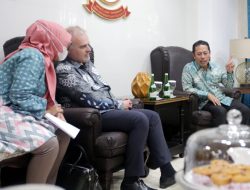 Sekda Ansar Terima Kunjungan Adrian Lochrin, Pererat Hubungan  Australia-Makassar