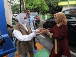 Rombongan Dekranas Pusat Bermain Dende Dende di Lorong PKK Kelurahan Kassi – Kassi, Kecamatan Rappocini