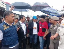 Danny Pomanto Janji Beri Solusi Pedagang yang Terkena Musibah Kebakaran di Pasar Sentral