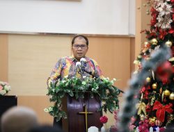Danny Pomanto Gaungkan Program Jagai Anakta’ di Perayaan Natal GKSS Jemaat Makkio Baji