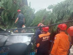 Korban Pohon Tumbang Sungai Lariang Makassar Jadi 5 Orang, 1 Masih Terjebak