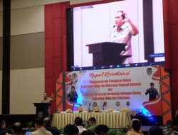 Di Hadapan Peserta Rakor Gakkum LHK, Danny Sampaikan Program Siswa Wajib Tanam Pohon