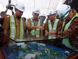 Bersama Menkes RI, Danny Lakukan Ground Breaking RS UPT Vertikal Makassar