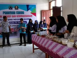 Undang SMP Se- Kabupaten Barru, OSIS SMKN 5 Barru Adakan Pameran