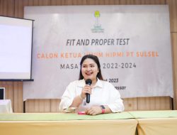 Zaskia Rezki Maulidina Terpilih Sebagai Ketua Umum HIPMI PT Sulsel Masa Bakti 2022-2024