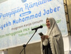 Perkuat Imtaq, TP PKK Kota Makassar Gelar Pengajian Ramadan bersama Syekh Muhammad Jaber