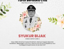 Danny Pomanto: Pemkot dan Masyarakat Makassar Berduka Atas Meninggalnya Wakil Bupati Luwu