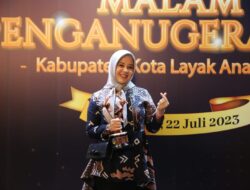 Terima Langsung Penghargaan KLA, Wawali Makassar Harap Tahun Depan Raih Kategori Utama