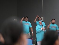 Buka Turnamen Basket 3X3 SMP-SMA Kota Makassar, Indira Jusuf Ismail Bakar Semangat Peserta