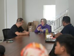 Tinjau Kantor Baru Perbasi Kota Makassar, Indira Yusuf Ismail: Desain dan Tunjukkan Basket Itu Keren