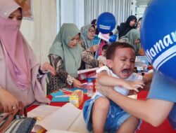 Serunya Posyandu di Alfamart Bersama Sweety, Targetkan 25.000 Anak dan Balita