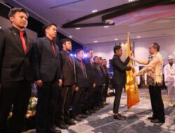 Firman Pagarra Resmi Dikukuhkan Sebagai Ketua IKAPTK Kota Makassar Periode 2024-2029