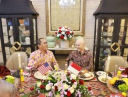 Wali Kota Makassar Dinner Bareng Konsulat Jenderal AS Christopher Green