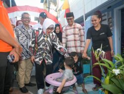 Ketua TP PKK Makassar Ajak Warga Bangun dan Tata Longwis Cinta Damai dan Pineberg