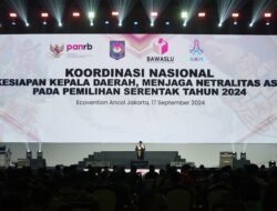 Firman Pagarra Ikuti Rakornas Kepala Daerah Jaga Netralitas ASN Menuju Pemilihan Serentak 2024