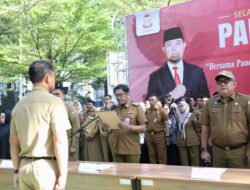 Pj Sekda Makassr Deklarasi dan Tandatangani Pakta Netralitas ASN Pemkot Makassar